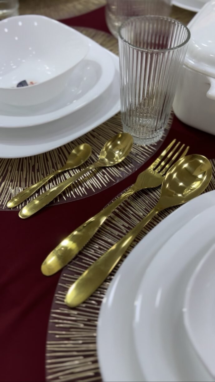 ⁦Service de Luxe 56 Pièces ✨ - طقم مائدة فاخر 56 قطعة⁩ - الصورة ⁦5⁩